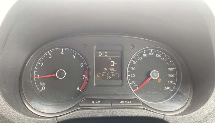2015 Volkswagen Polo HIGHLINE1.2L, Petrol, Manual, 74,009 km, Odometer Image