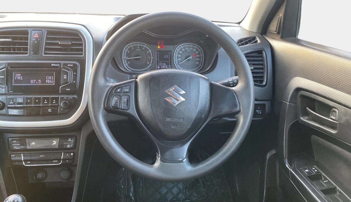 2022 Maruti Vitara Brezza VXI, Petrol, Manual, 53,967 km, Steering Wheel Close Up