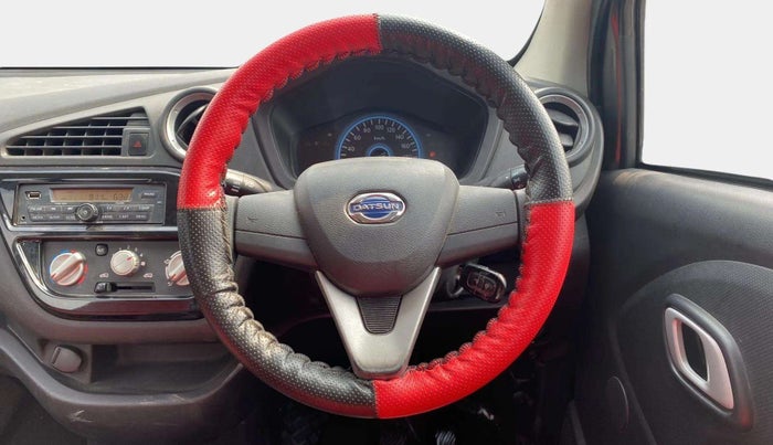 2018 Datsun Redi Go T(O) 1.0 AMT, Petrol, Automatic, 16,009 km, Steering Wheel Close Up