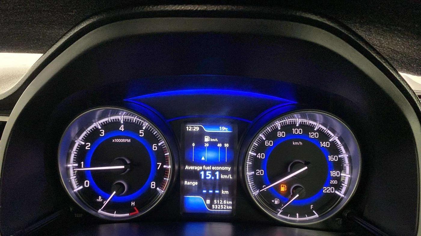 2017 Maruti Baleno ALPHA PETROL 1.2, Petrol, Manual, 53,425 km, Odometer Image