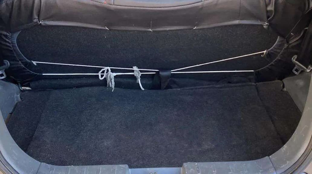 2014 Maruti Alto 800 LXI, Petrol, Manual, 34,799 km, Boot Inside