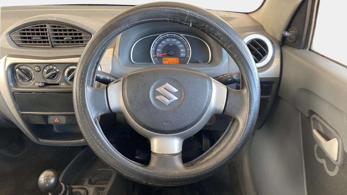 2014 Maruti Alto 800 LXI, Petrol, Manual, 34,799 km, Steering Wheel Close Up