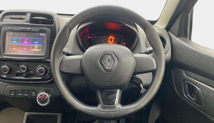 2018 Renault Kwid RXT 1.0 AMT, Petrol, Automatic, 69,531 km, Steering Wheel Close Up