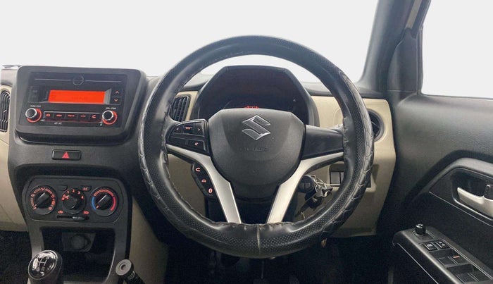 2019 Maruti New Wagon-R VXI 1.2, Petrol, Manual, 30,458 km, Steering Wheel Close Up