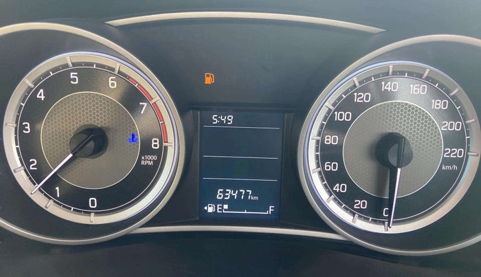 2021 Maruti Dzire VXI, Petrol, Manual, 63,499 km, Odometer Image