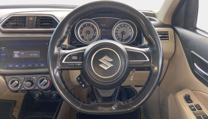 2021 Maruti Dzire VXI, Petrol, Manual, 63,499 km, Steering Wheel Close Up