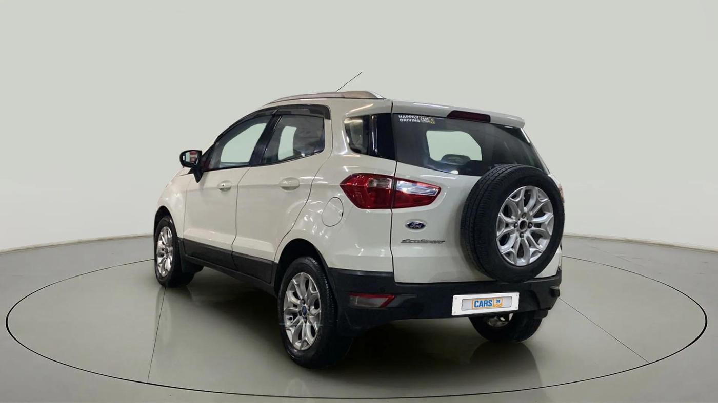 2016 Ford Ecosport TITANIUM 1.5L DIESEL, Diesel, Manual, 80,551 km, Left Back Diagonal
