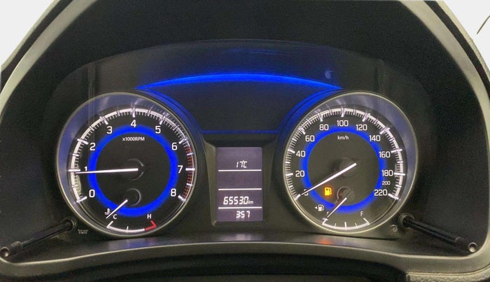 2016 Maruti Baleno DELTA PETROL 1.2, Petrol, Manual, 65,480 km, Odometer Image