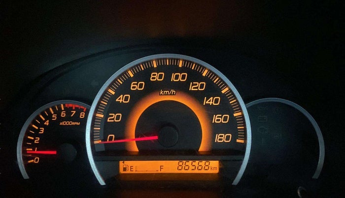 2015 Maruti Wagon R 1.0 VXI, Petrol, Manual, 86,547 km, Odometer Image