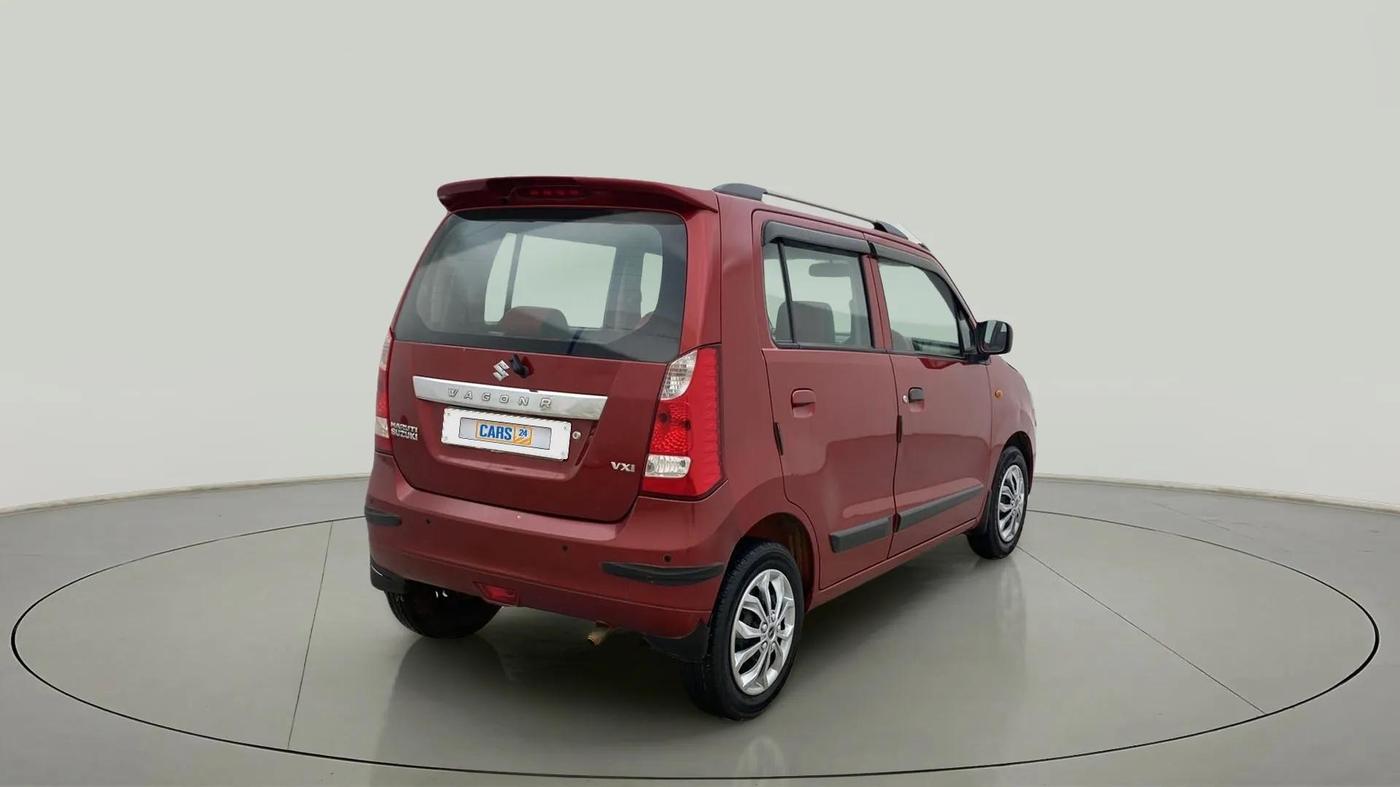 2015 Maruti Wagon R 1.0 VXI, Petrol, Manual, 86,547 km, Right Back Diagonal