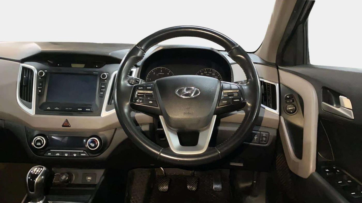 2019 Hyundai Creta SX 1.6 DIESEL, Diesel, Manual, 57,744 km, Steering Wheel Close Up