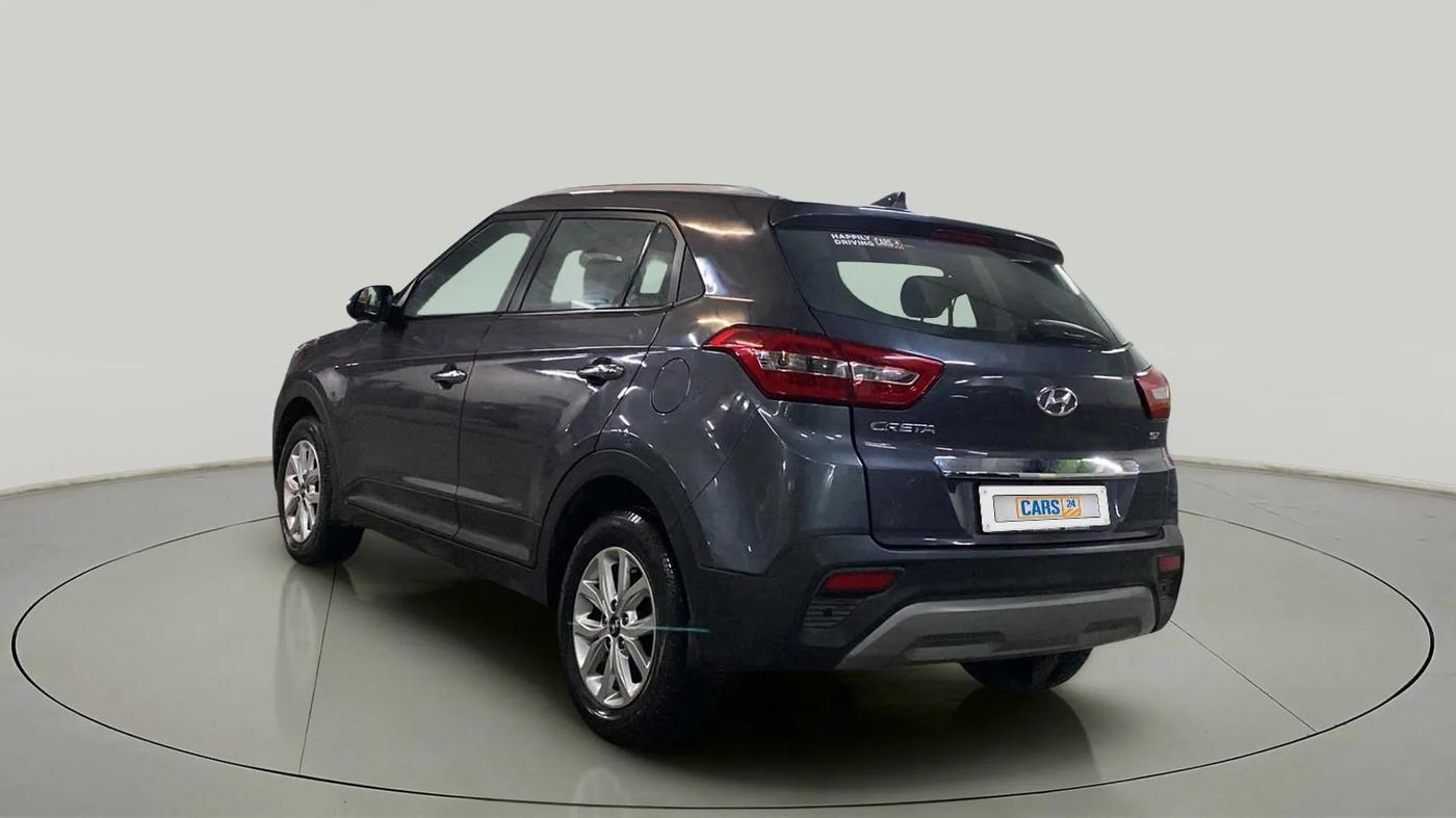 2019 Hyundai Creta SX 1.6 DIESEL, Diesel, Manual, 57,744 km, Left Back Diagonal