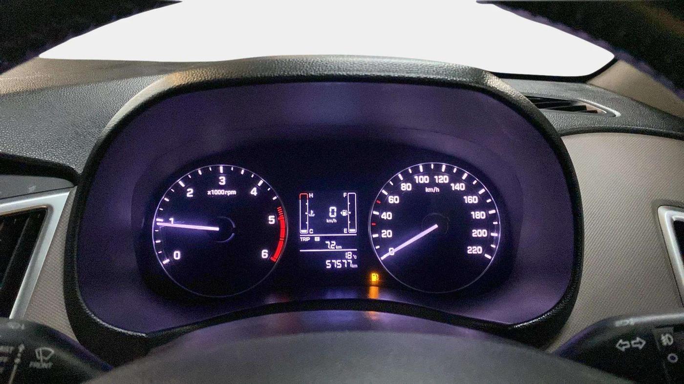 2019 Hyundai Creta SX 1.6 DIESEL, Diesel, Manual, 57,744 km, Odometer Image