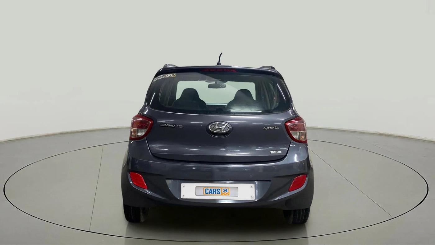 2014 Hyundai Grand i10 SPORTZ 1.2 KAPPA VTVT, Petrol, Manual, 10,995 km, Back/Rear