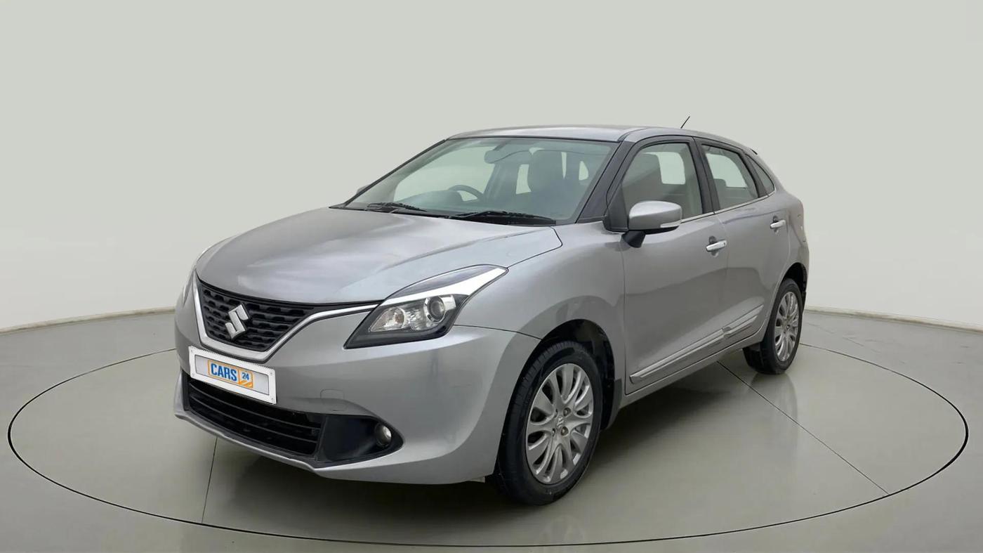 2017 Maruti Baleno ALPHA PETROL 1.2, Petrol, Manual, 62,510 km, Left Front Diagonal