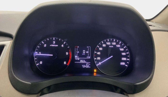 2016 Hyundai Creta S PLUS 1.4 DIESEL, Diesel, Manual, 73,610 km, Odometer Image