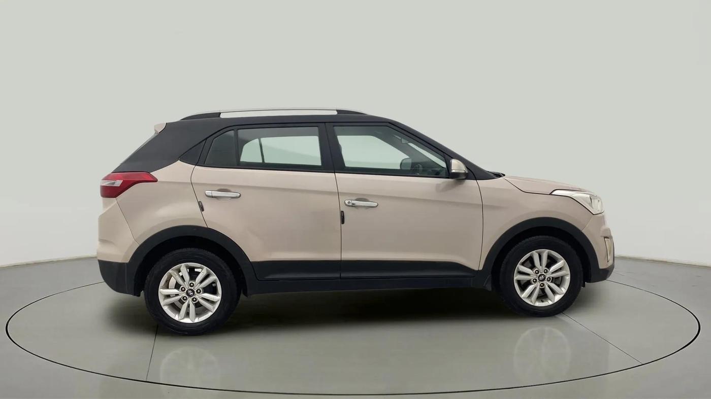 2016 Hyundai Creta S PLUS 1.4 DIESEL, Diesel, Manual, 73,610 km, Right Side View