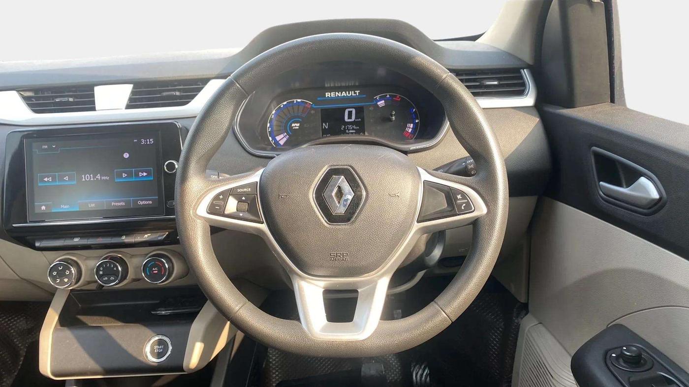 2023 Renault TRIBER RXZ AMT, Petrol, Automatic, 21,770 km, Steering Wheel Close Up