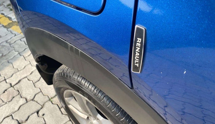 2023 Renault TRIBER RXZ AMT, Petrol, Automatic, 21,770 km, Right quarter panel - Paint has minor damage