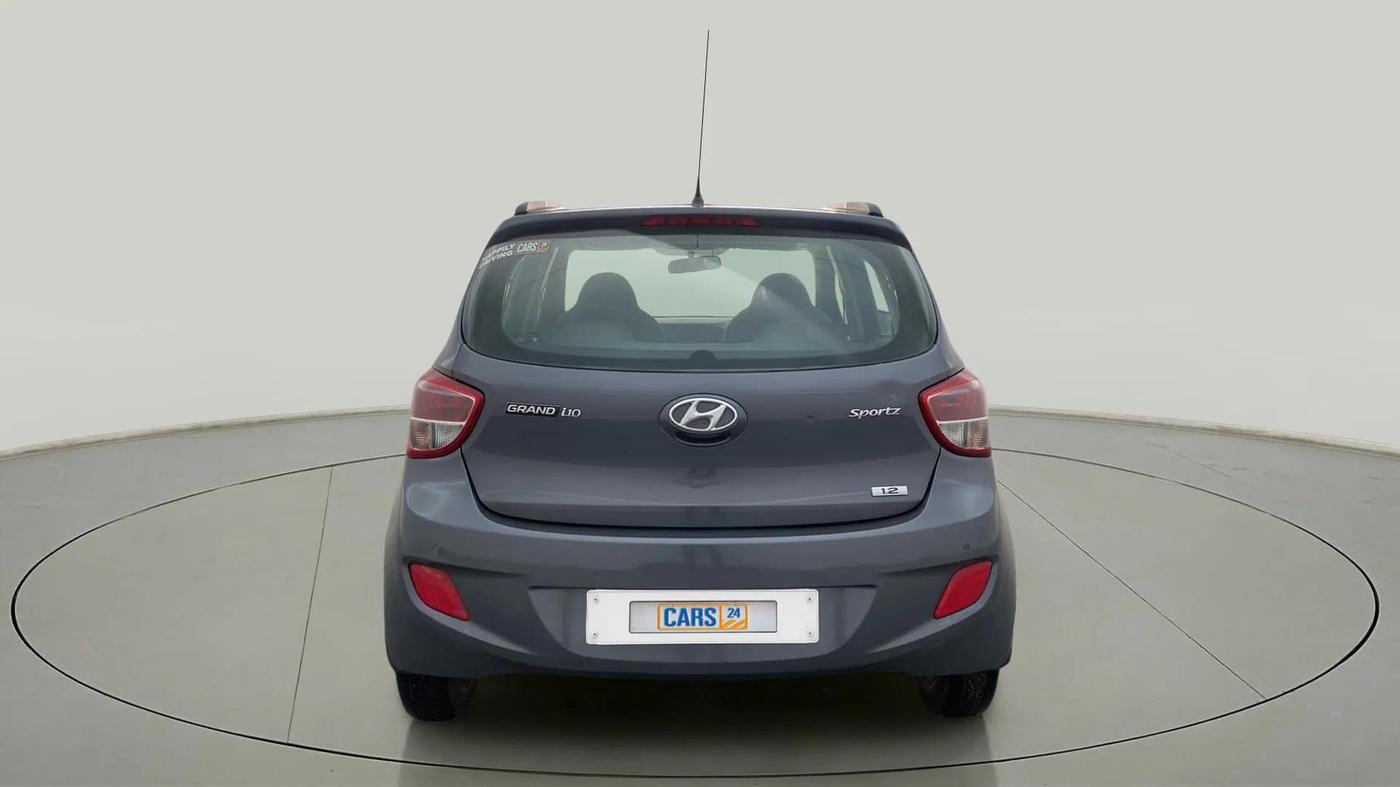 2015 Hyundai Grand i10 SPORTZ 1.2 KAPPA VTVT, Petrol, Manual, 41,038 km, Back/Rear