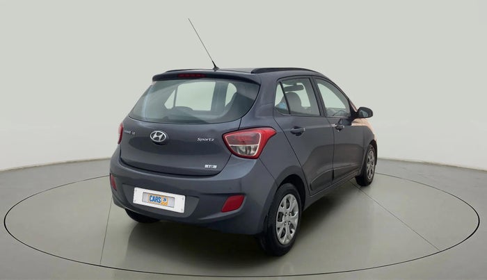 2015 Hyundai Grand i10 SPORTZ 1.2 KAPPA VTVT, Petrol, Manual, 41,038 km, Right Back Diagonal