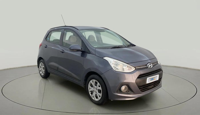 2015 Hyundai Grand i10 SPORTZ 1.2 KAPPA VTVT, Petrol, Manual, 41,038 km, Right Front Diagonal