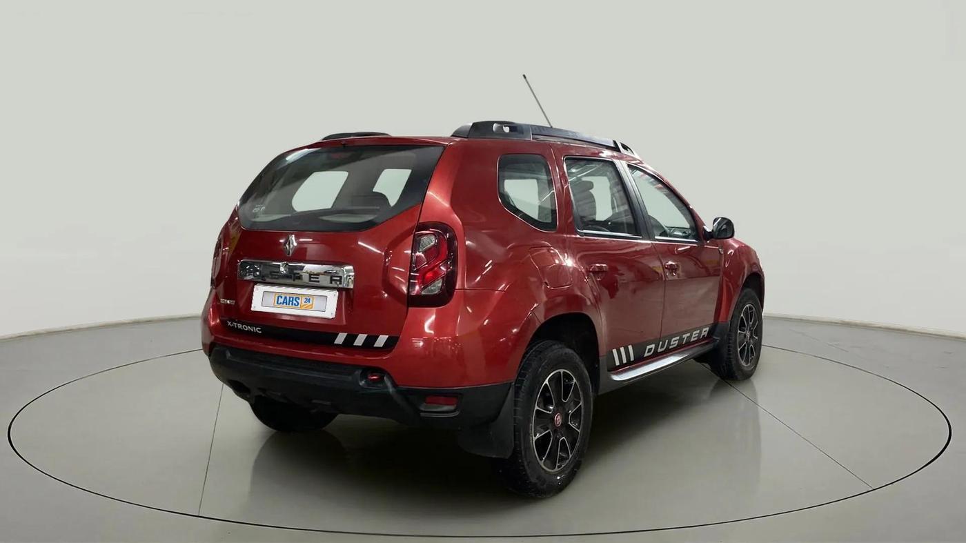 2018 Renault Duster RXS CVT, Petrol, Automatic, 27,203 km, Right Back Diagonal