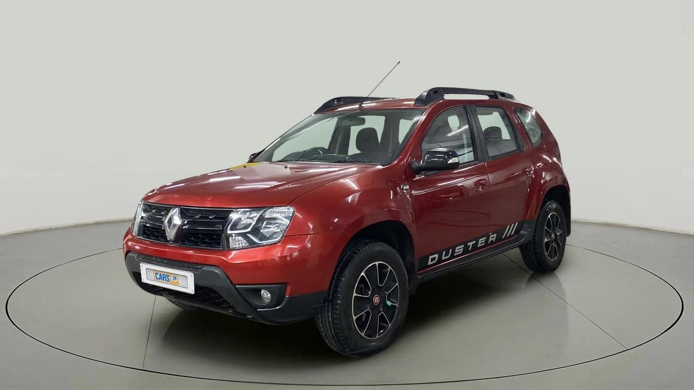 2018 Renault Duster RXS CVT, Petrol, Automatic, 27,203 km, Left Front Diagonal