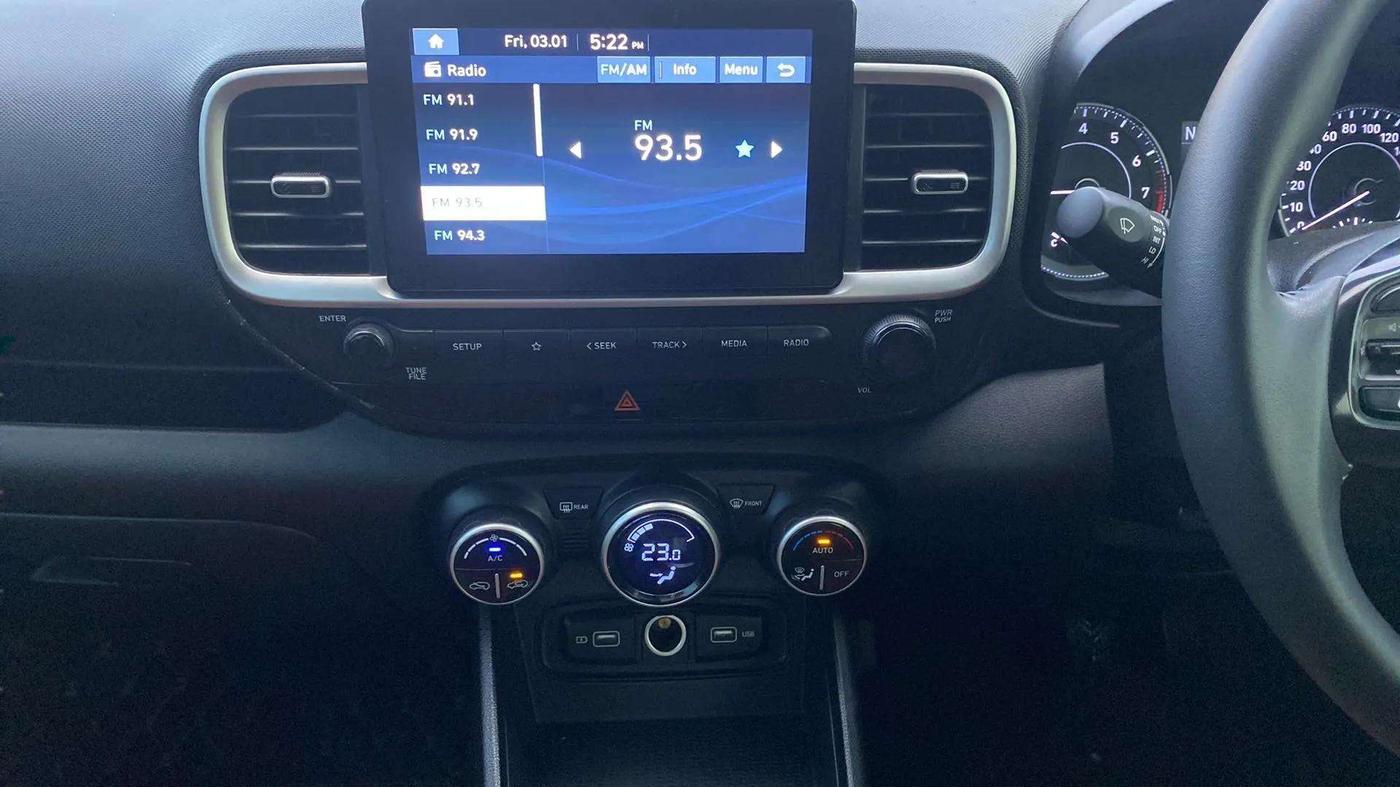 2021 Hyundai VENUE SX 1.0 TURBO IMT, Petrol, Manual, 69,885 km, Air Conditioner