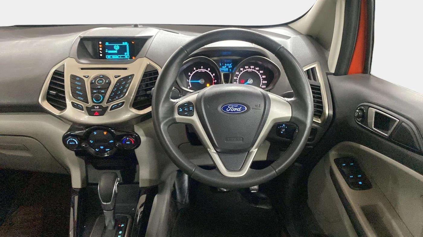 2016 Ford Ecosport TITANIUM 1.5L PETROL AT, Petrol, Automatic, 44,520 km, Steering Wheel Close Up