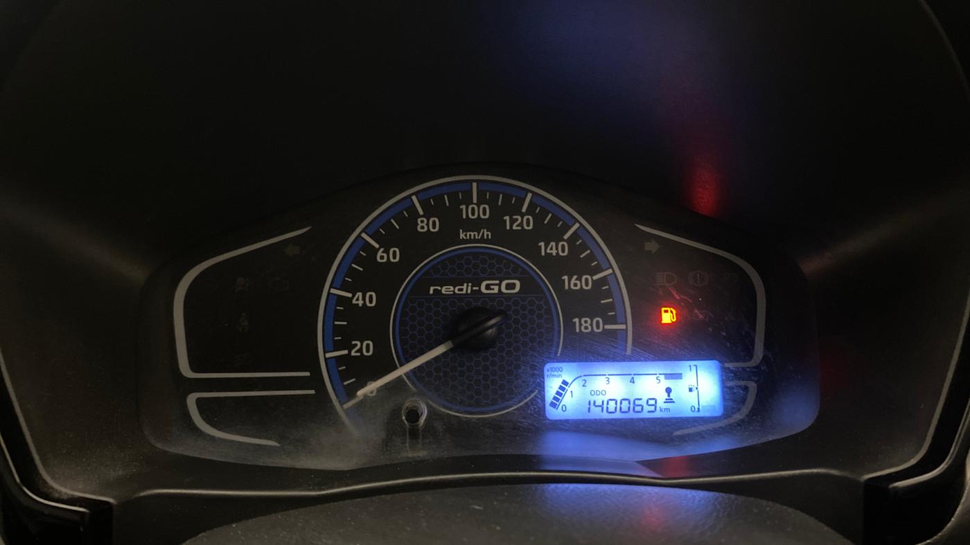 2021 Datsun Redi Go T, Petrol, Manual, 1,40,060 km, Odometer Image