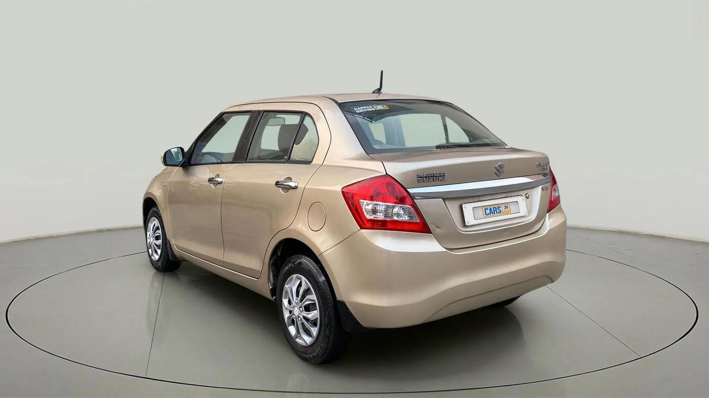 2013 Maruti Swift Dzire VXI, Petrol, Manual, 51,498 km, Left Back Diagonal