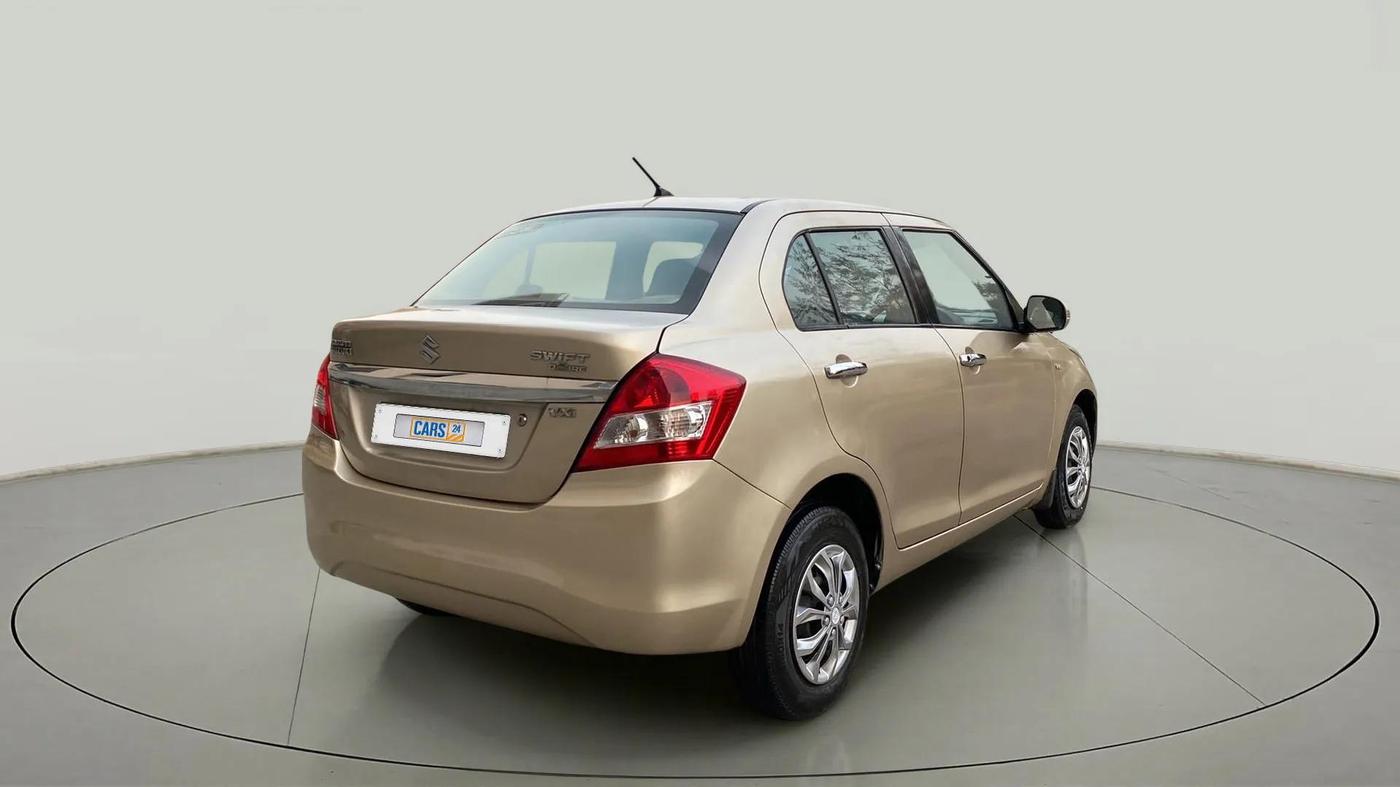 2013 Maruti Swift Dzire VXI, Petrol, Manual, 51,498 km, Right Back Diagonal