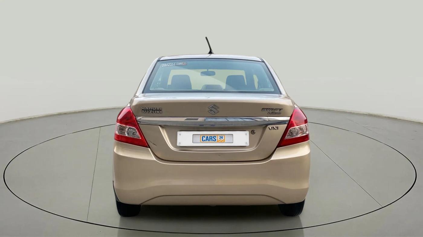 2013 Maruti Swift Dzire VXI, Petrol, Manual, 51,498 km, Back/Rear