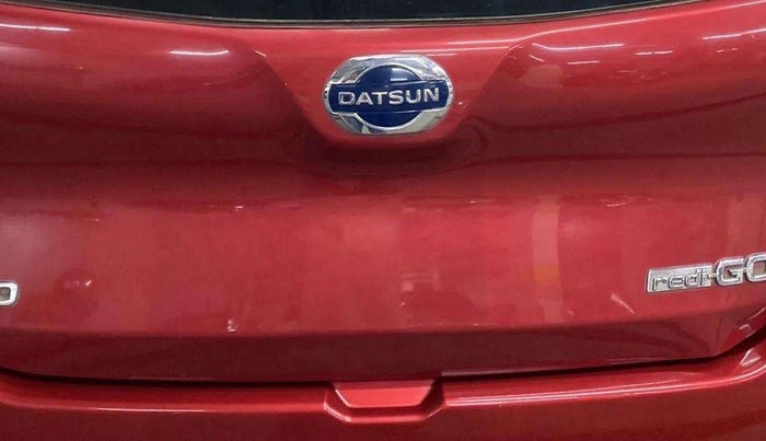 2018 Datsun Redi Go T(O) 1.0, Petrol, Manual, 7,574 km, Dicky (Boot door) - Slightly dented