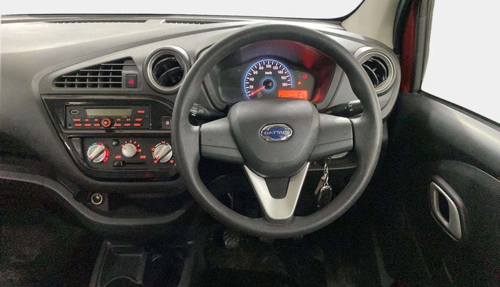 2018 Datsun Redi Go T(O) 1.0, Petrol, Manual, 7,574 km, Steering Wheel Close Up