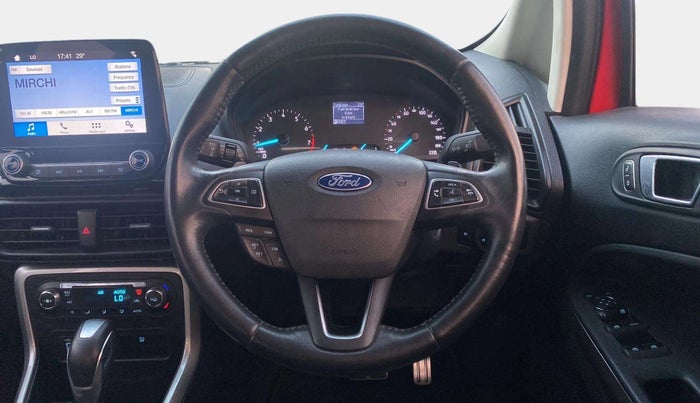 2018 Ford Ecosport TITANIUM + 1.5L PETROL AT, Petrol, Automatic, 50,660 km, Steering Wheel Close Up
