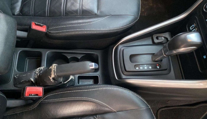 2018 Ford Ecosport TITANIUM + 1.5L PETROL AT, Petrol, Automatic, 50,660 km, Gear Lever