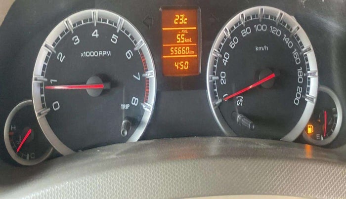 2013 Maruti Ertiga ZXI, Petrol, Manual, 55,665 km, Odometer Image