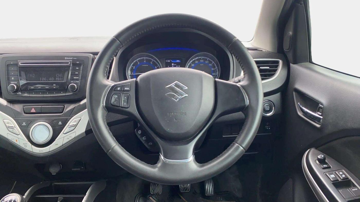 2018 Maruti Baleno ZETA PETROL 1.2, Petrol, Manual, 32,908 km, Steering Wheel Close Up