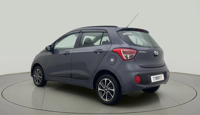 2018 Hyundai Grand i10 SPORTZ (O) AT 1.2 KAPPA VTVT, Petrol, Automatic, 41,977 km, Left Back Diagonal