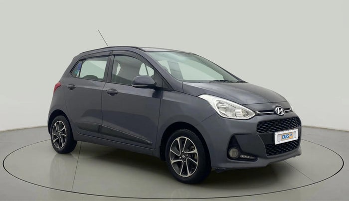 2018 Hyundai Grand i10 SPORTZ (O) AT 1.2 KAPPA VTVT, Petrol, Automatic, 41,977 km, Right Front Diagonal