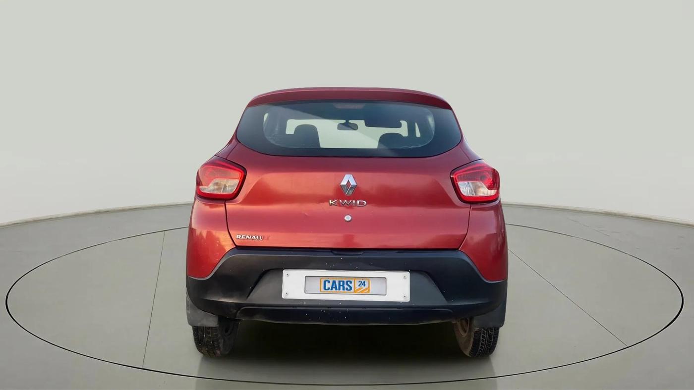 2017 Renault Kwid RXT 0.8, Petrol, Manual, 50,537 km, Back/Rear