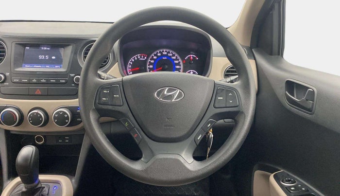 2018 Hyundai Grand i10 MAGNA AT 1.2 KAPPA VTVT, Petrol, Automatic, 21,819 km, Steering Wheel Close Up