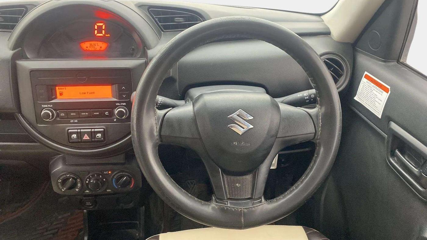 2022 Maruti S PRESSO VXI (O) CNG, CNG, Manual, 36,402 km, Steering Wheel Close Up