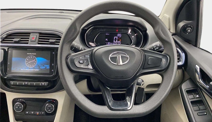 2023 Tata Tiago XZA PLUS PETROL, Petrol, Automatic, 21,283 km, Steering Wheel Close Up