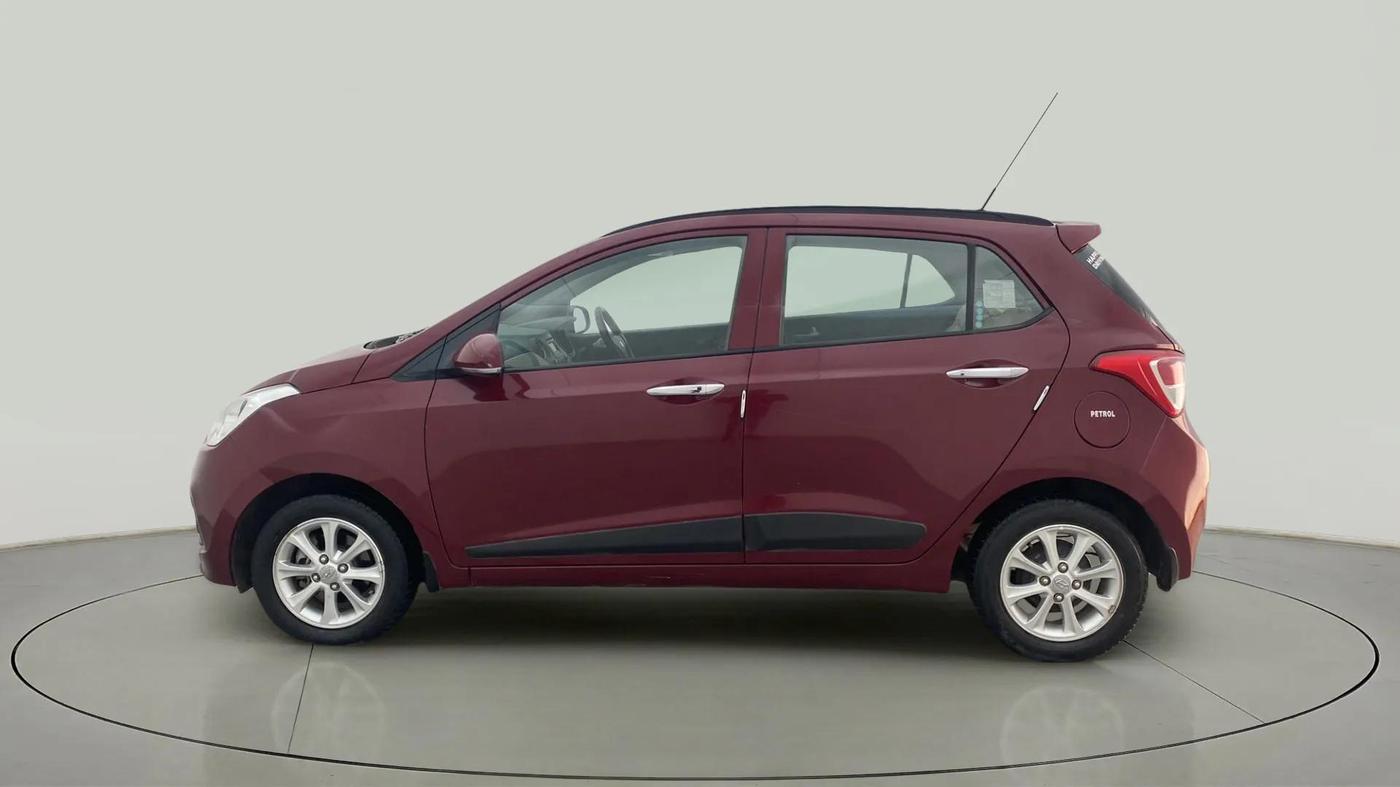 2015 Hyundai Grand i10 ASTA AT 1.2 KAPPA VTVT, Petrol, Automatic, 35,639 km, Left Side