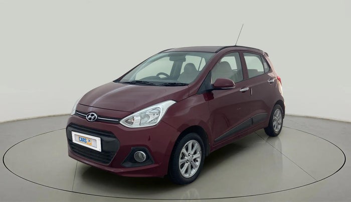 2015 Hyundai Grand i10 ASTA AT 1.2 KAPPA VTVT, Petrol, Automatic, 35,639 km, Left Front Diagonal