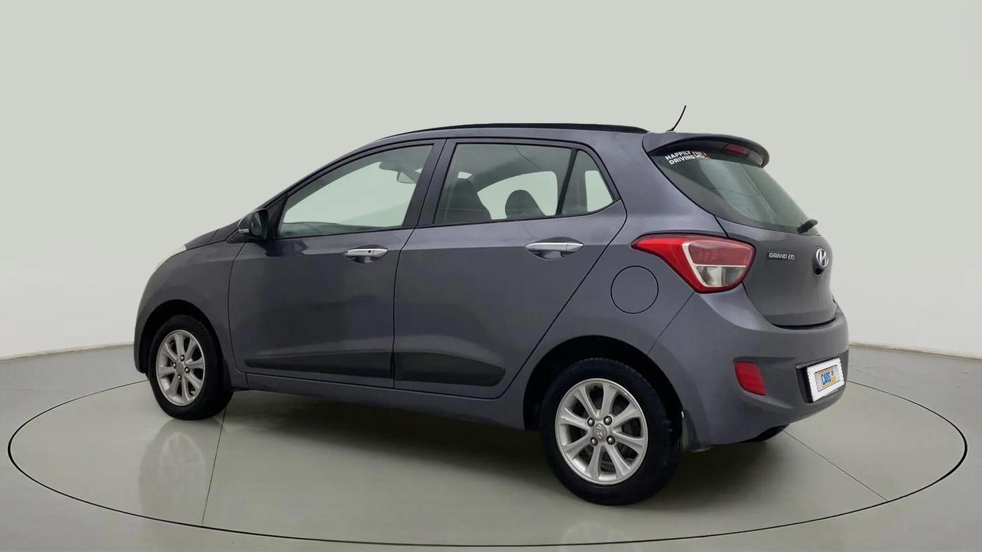 2014 Hyundai Grand i10 ASTA AT 1.2 KAPPA VTVT, Petrol, Automatic, 25,698 km, Left Back Diagonal