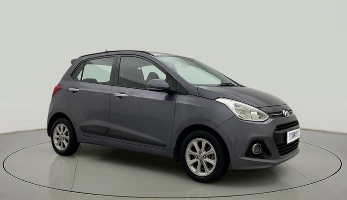 2014 Hyundai Grand i10 ASTA AT 1.2 KAPPA VTVT, Petrol, Automatic, 25,698 km, Right Front Diagonal